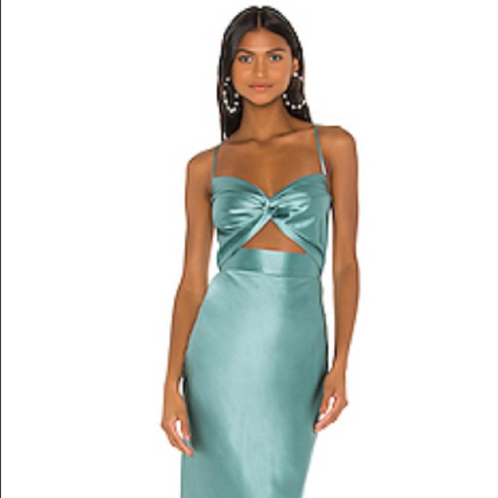 Michelle Mason X Revolve Twist Gown